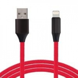 CABLE NYLON TIPO LIGHTNING GHIA PARA IPHONE GAC-081