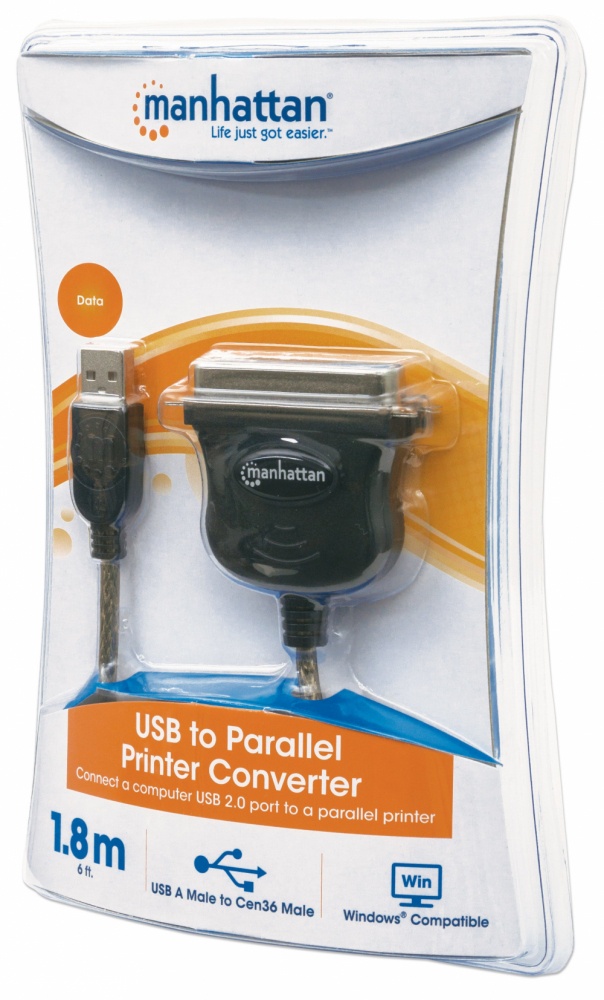 CABLE PARALELO A USB MANHATTAN 317474