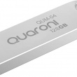 MEMORIA USB QUM-04 128GB QUARONI 2.0 MET&Aacute;LICO 
